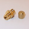 Штуцер AX45 (AVU45  AD44) з різьбою 1/4 "SAE М x 1/4" NPT М